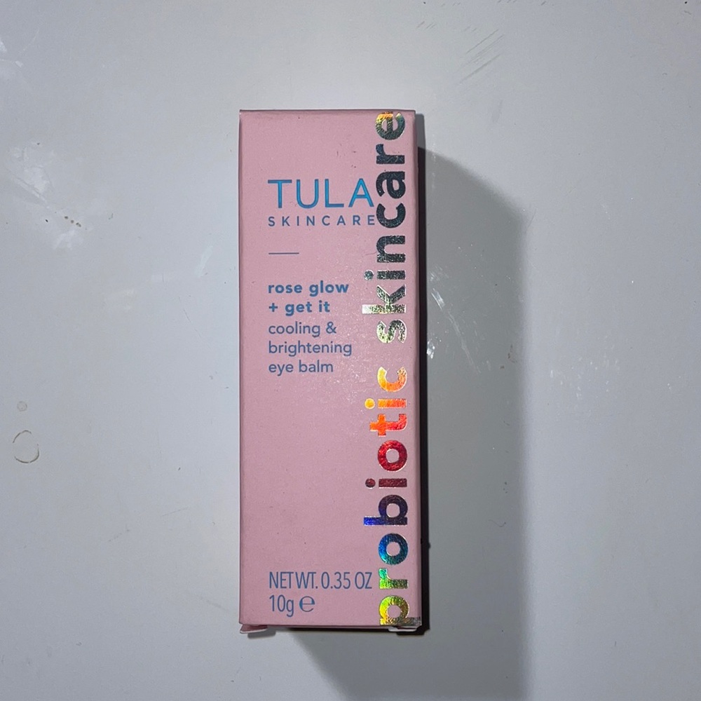 TULA skincare cooling & brightening eye balm